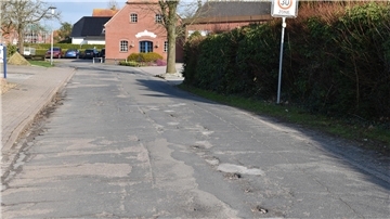 kaputte Straße