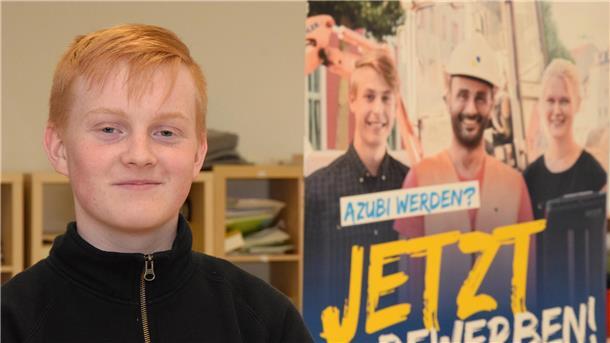 Was künftige Azubis fürs Berufsleben mitbringen sollten Schüler Ben Themann empfindet die Ausbildungsmesser in der Oberschule als sehr hilfreich bei der Berufsorientierung. Sein Interesse geht in Richtung Kfz-Mechatronik.