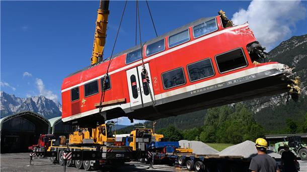Bericht: Zugunglück in Garmisch-Partenkirchen war vermeidbar Schuld waren wohl beschädigte Betonschwellen. (Archivbild)