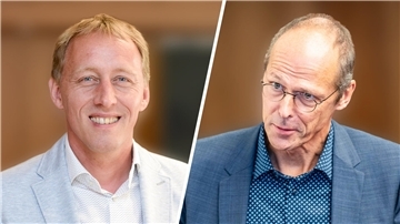Schuldezernent Hauke Hilz (links) hat 5 Forderungen für Bremerhaven an den neuen Bildungssenator Mark Rackles (SPD).