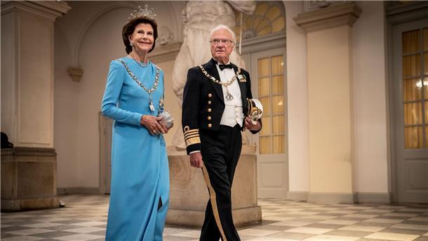 Schwedens König Carl XVI. Gustaf und die aus Heidelberg stammende Königin Silvia. (Archivbild)