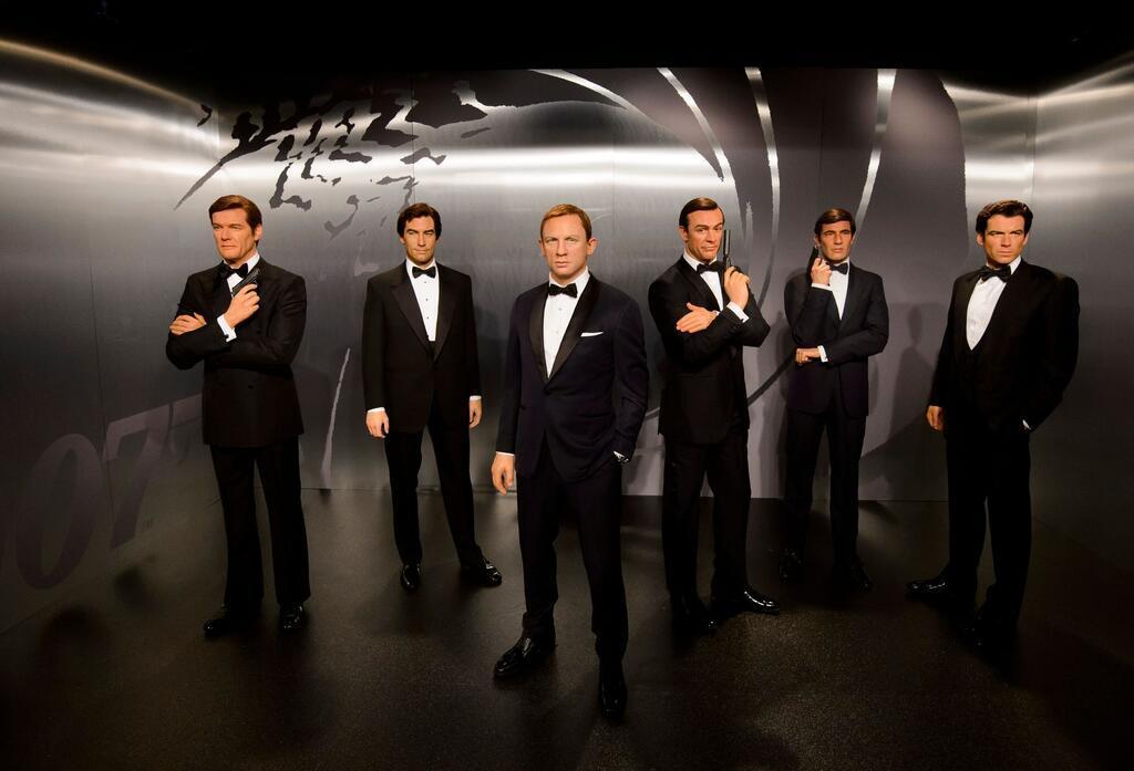 Sechs James-Bond-Darsteller (hier als Wachsfiguren bei Madame Tussauds in London) gab es bisher.