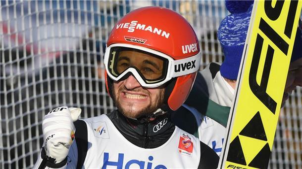 Genug geflucht: Eisenbichlers Flug in die Freiheit Sein größter Erfolg: Markus Eisenbichler wurde 2019 Skisprung-Weltmeister von der Großschanze.