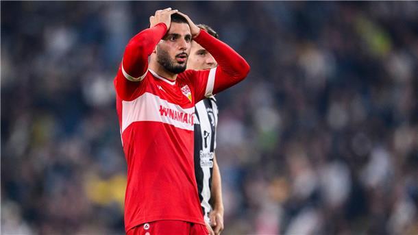 Sein Tor kurz nach der Pause wurde zurückgenommen: VfB-Stürmer Deniz Undav.