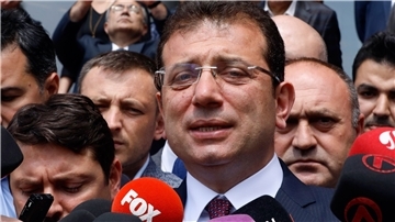 Seit 2019 Bürgermeister von Istanbul: Ekrem Imamoglu.