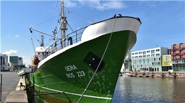Museumsschiff "Gera" im Schaufenster Fischereihafen