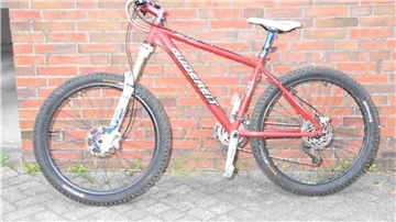 Sichergestelltes Mountainbike