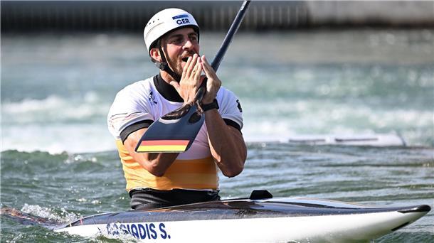 Slalomkanute Tasiadis Olympia-Vierter im Canadier-Einer Sideris Tasiadis wird Olympia-Vierter.