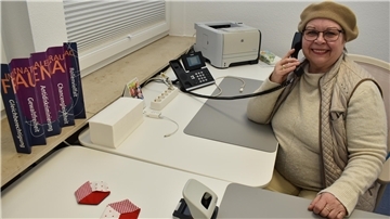Sie hat inzwischen ein eigenes Büro im Rathaus: Stadlands ehrenamtliche Gleichstellungsbeauftragte Ilona Fritz.