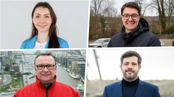 Bundestag: So stehen die Chancen der Kandidaten aus unserer Region wirklich Sie möchten nach Berlin (im Uhrzeigersinn): Sandra Schmull (CDU, Bremerhaven), Christoph Frauenpreiß (CDU, Landkreis Cuxhaven), Daniel Schneider (SPD, Landkreis Cuxhaven) und Uwe Schmidt (SPD, Bremerhaven).