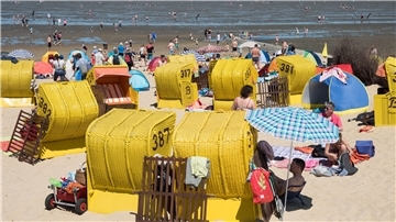 Sie sind eines der Symbole für den Tourismus an der Nordsee: Strandkörbe.