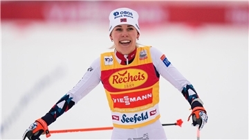 Sieg zum Start: Kombiniererin Ida Marie Hagen hat beim Saison-Auftakt gewonnen.