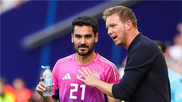 Ex-Kapitän Gündogan teilt Nagelsmanns Argumentation nicht Sieht den Fall Sané anders als sein Ex-Trainer: Ilkay Gündogan.