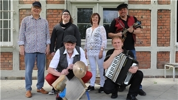 Skiffle-Rock vom Feinsten: Die Sundown Skiffler.