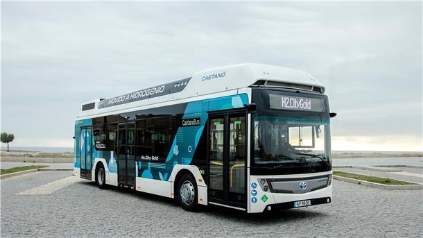 Die ersten Wasserstoff-Busse kommen nach Bremerhaven So ähnlich werden die neuen Wasserstoffbusse aussehen, die 80 Fahrgäste transportieren können.