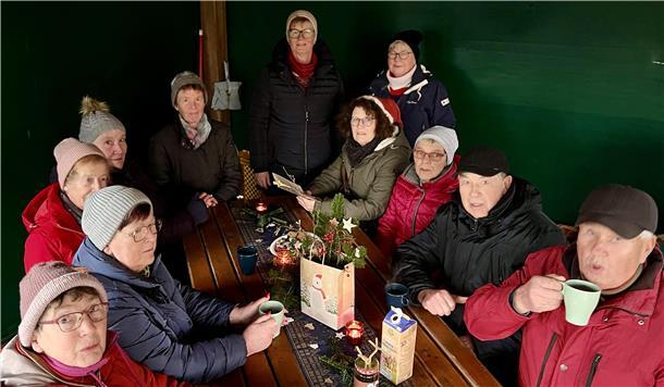 So feierten die Landfrauen Weihnachten in Waddens.