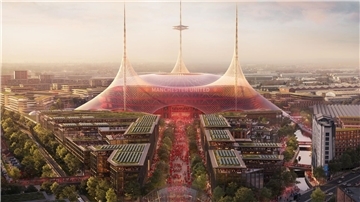 Manchester United will neues Megastadion bauen So könnte das neue Stadion von Manchester United aussehen. Noch ist die Entscheidung nicht endgültig.
