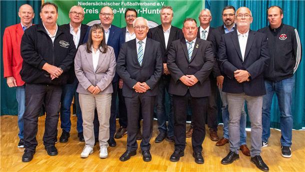 Vorstand des Fußball-Kreises Jade-Weser-Hunte