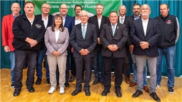 Vorstand des Fußball-Kreises Jade-Weser-Hunte