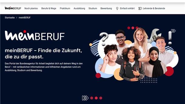 Neues Berufsportal der Agentur für Arbeit auch für Wesermarsch: Das bietet es So sieht die Startseite des neuen Portals der Bundesagentur für Arbeit aus. Was wird dort geboten?