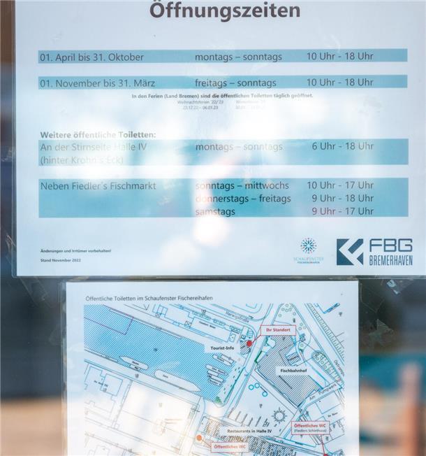 Ärger ums WC: Warum dieses Örtchen in Bremerhaven still bleibt Tafel