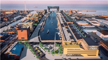 So könnte der Alte Fischereihafen künftig aussehen.
