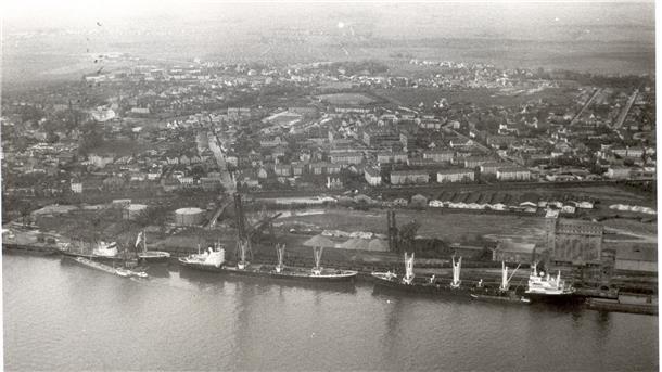 So stellte sich die Midgard 1969 von der Wasserseite dar.