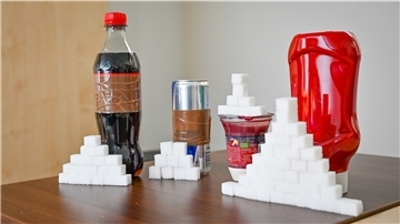 So viel Würfelzucker steckt in Cola, Energy-Drinks, Joghurts mit Geschmack und Ketchupflaschen.