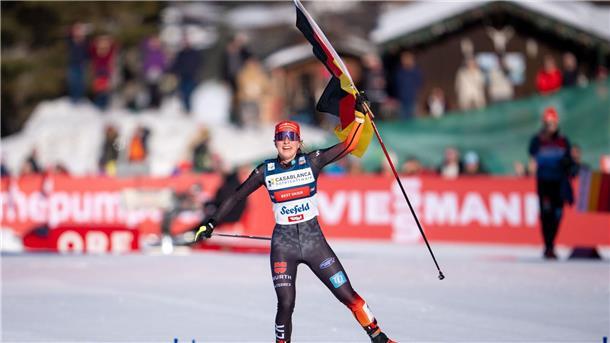 Gold in der „Abi-Saison“? Armbruster zwischen Ski und Schule So würde Nathalie Armbruster gerne auch bei den Weltmeisterschaften jubeln.
