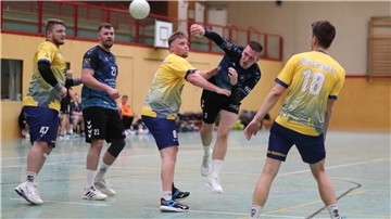 Handballspiel der HSG Unterweser gegen SV Grambke-Oslebshausen II