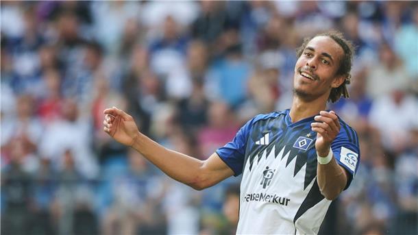 HSV: Ein Rückkehrer ohne Illusionen Soll neuer HSV-Anführer sein: Yussuf Poulsen (Archivbild)