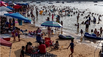 Sommerwetter in Texas. Der 4. Juli war laut US-Forschern der bisher heißeste  Tag weltweit.