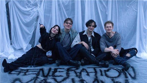 Culk besingen die Gefühlslage ihrer Generation Sophie Löw (l-r), Christoph Kuhn, Johannes Blindhofer und Jakob Herber sind Culk.