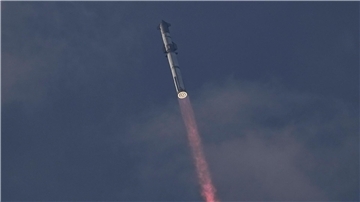 SpaceX’s Mega-Rakete Starship bei ihrem dritten Testflug - ein weiterer Teststart steht bevor.