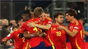 Spanien steht im Finale der Nations League.