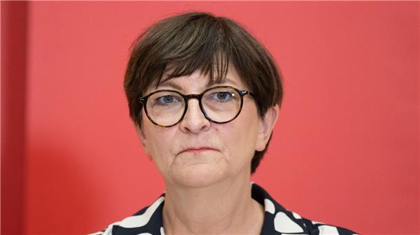 SPD-Chefin Saskia Esken: „Wir wollen Deutschland aktiv gestalten und zukunftssicher machen“.