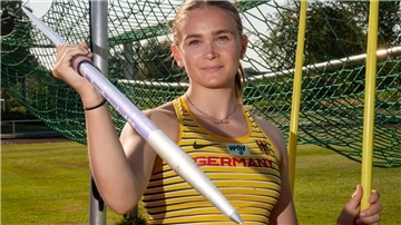 Speerwerferin Christina Lahrs