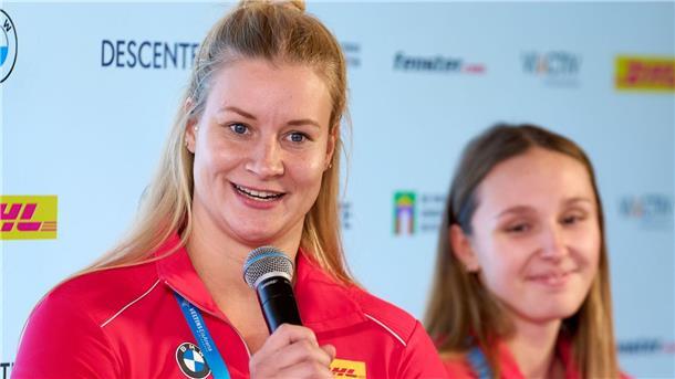 Spitzensportlerin und schwanger: Rennrodlerin Dajana Eitberger kennt das Thema aus eigener Erfahrung.