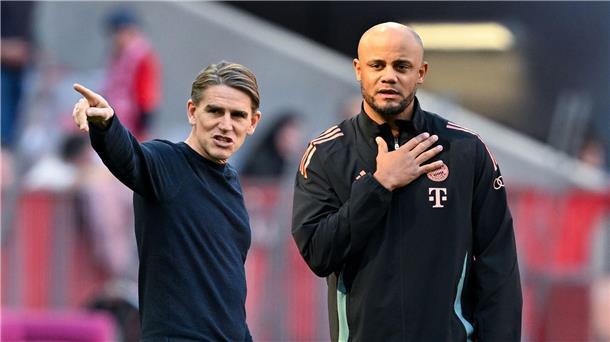 Bayern-Zoff nach Davies-Schock - Kompany ohne „Ausrede“ Sportdirektor Christoph Freund (l) ärgert sich über den kanadischen Verband.