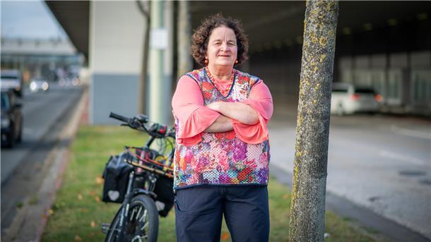 Dr. Susanne Gatti arbeitet am AWI.