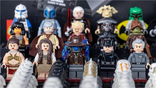 Star Wars, Harry Potter, Pokémon: Lizenzspielzeuge im Handel Star-Wars-Figuren von Lego.