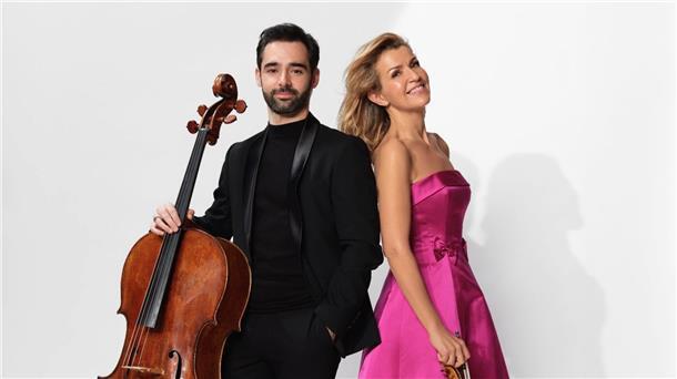 Anne-Sophie Mutter bringt Brahms und Clara Schumann zusammen Stargeigerin Anne-Sophie Mutter und der Cellist Pablo Ferrández haben gemeinsame Sache gemacht.