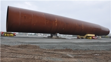 Steelwind will seine Lagerflächen auf dem Blexer Groden um 7,2 Hektar erweitern. Foto: Heilscher