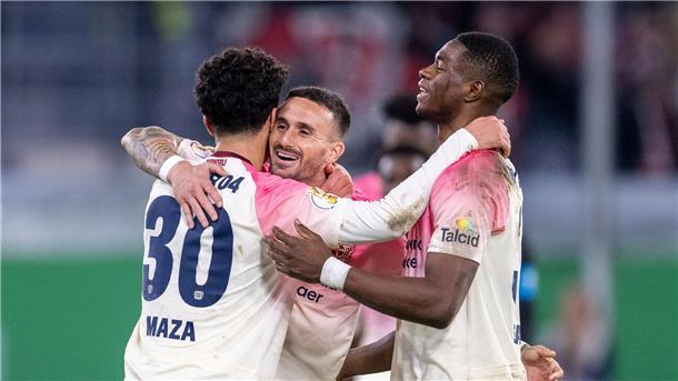 Hofmann über Pokal-Drama: „Unnötig, komplett unnötig“ Steht nach hartem Kampf und Verlängerung im Pokal-Achtelfinale: Bayer Leverksuen.