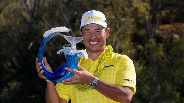 Matsuyama startet auf Hawaii mit Rekord ins neue Golf-Jahr Stellte beim Turnier auf Hawaii einen Rekord auf: Japans Golfstar Hideki Matsuyama.