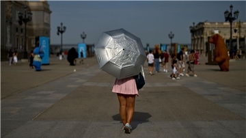 Südwesteuropa erlebte im August 2025 die dritte große Hitzewelle des Sommers. (Archivbild)