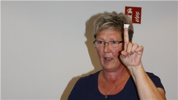Susanne Pallentin stellte den Mitgliedern des Seniorenbeirates ihr Erste-Hilfe-Angebot für die Seniorenkreise vor. 