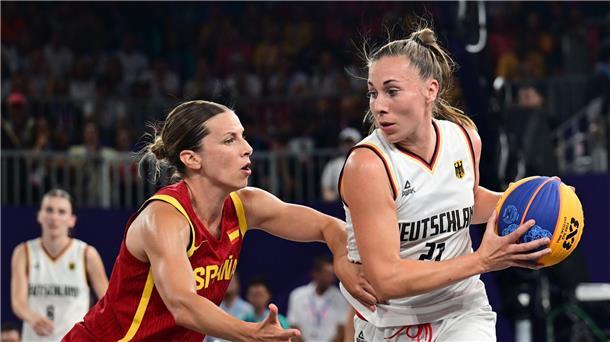 Sportler des Jahres: Märtens und Ogunleye favorisiert Svenja Brunckhorst holte mit den 3x3-Basketballerinnen Gold in Paris.