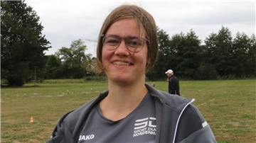 Tabea Freese vom KBV Schweewarden.