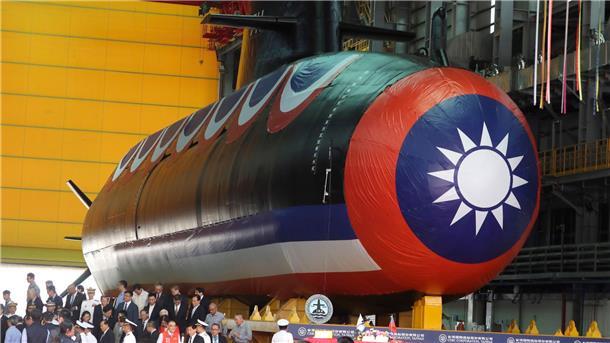 Taiwans erster im Inland hergestellter U-Boot-Prototyp wurde auf den Namen „Hai Kun“ (Narwal) getauft.